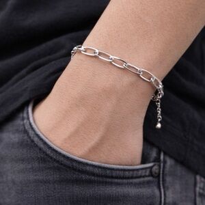 Brand New!! Paper clip chain bracelet